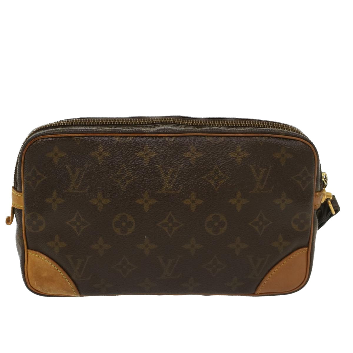 LOUIS VUITTON Monogram Marly Dragonne GM Clutch Bag M51825 LV Auth rd5727