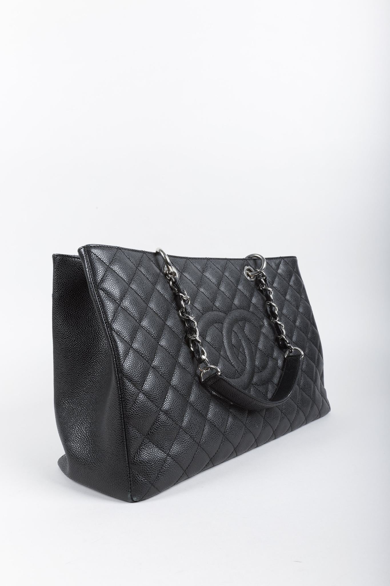 Chanel Caviar XL Grand Shopping Tote Tote Bag - Rovelle Bags