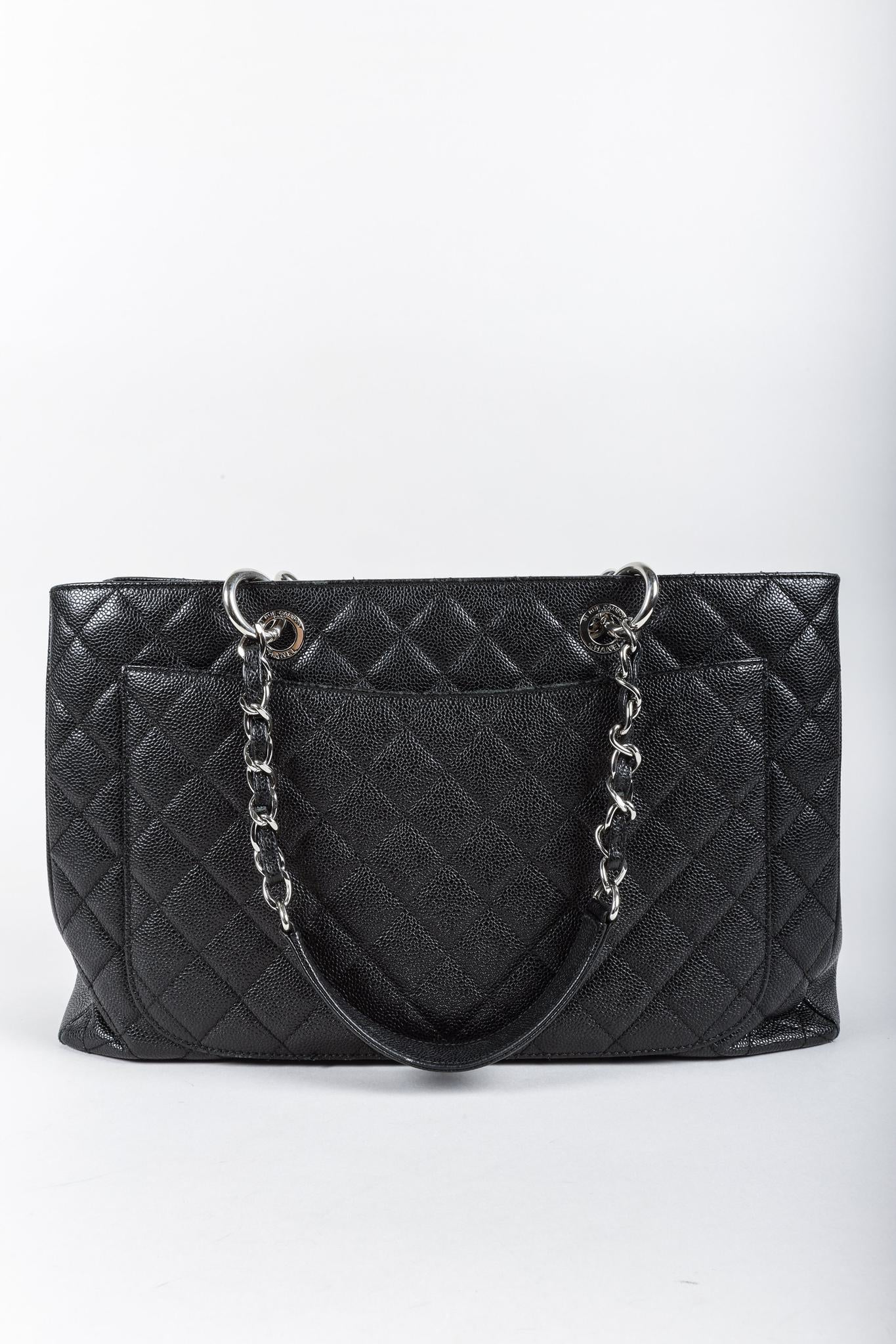Chanel Caviar XL Grand Shopping Tote Tote Bag - Rovelle Bags