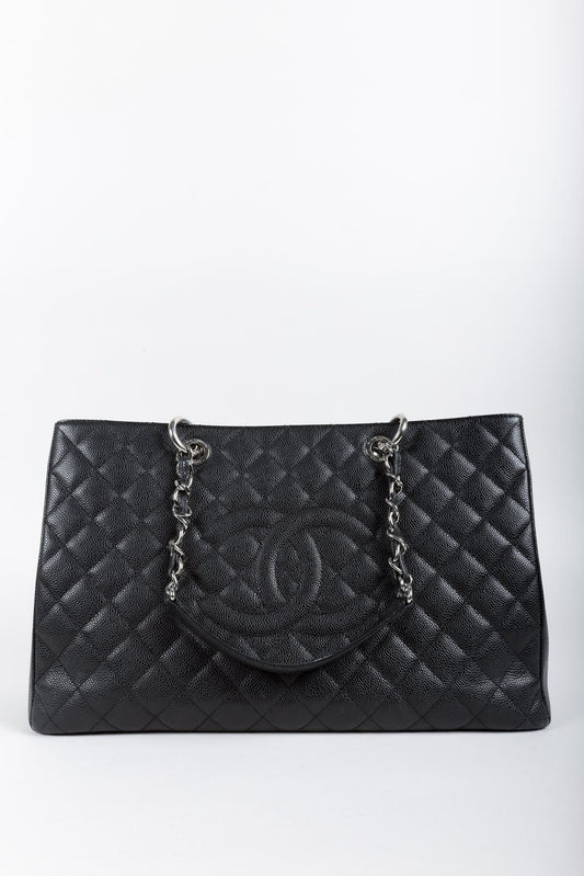 Chanel Caviar XL Grand Shopping Tote Tote Bag - Rovelle Bags