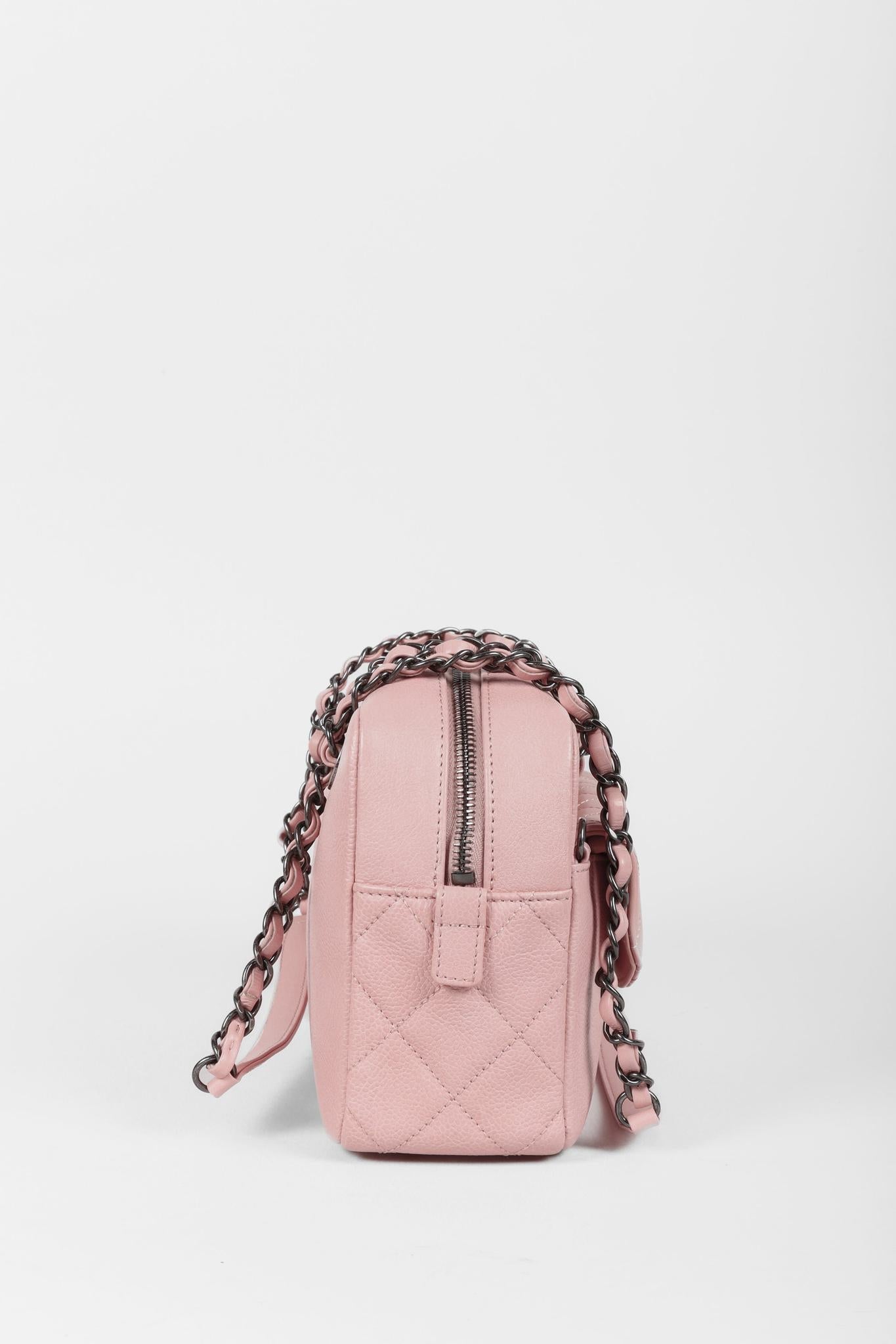 Chanel Pink Coco Break Camera Case Shoulder Bag - Rovelle Bags