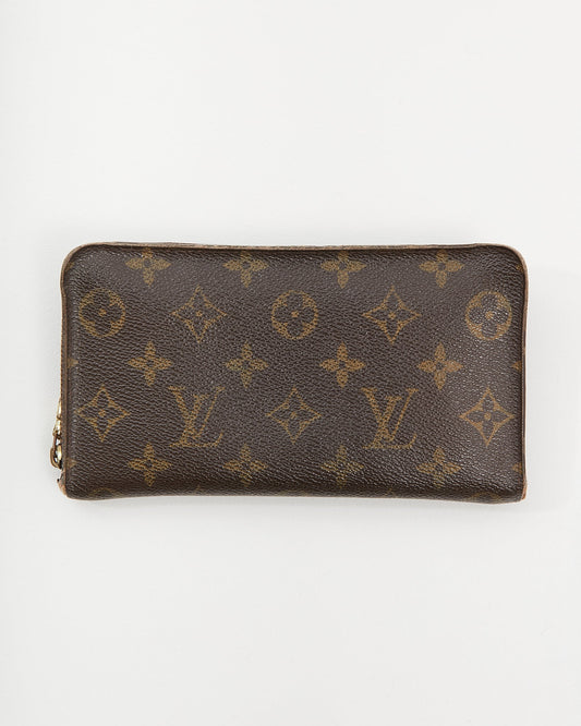 Louis Vuitton Monogram Continental Canvas Zippy Wallet