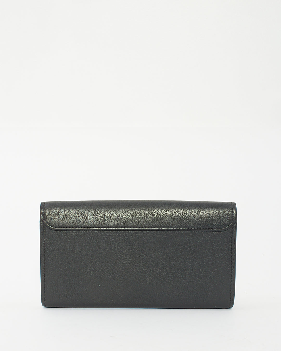 Louis Vuitton Black Leather My Lock Me Long Wallet