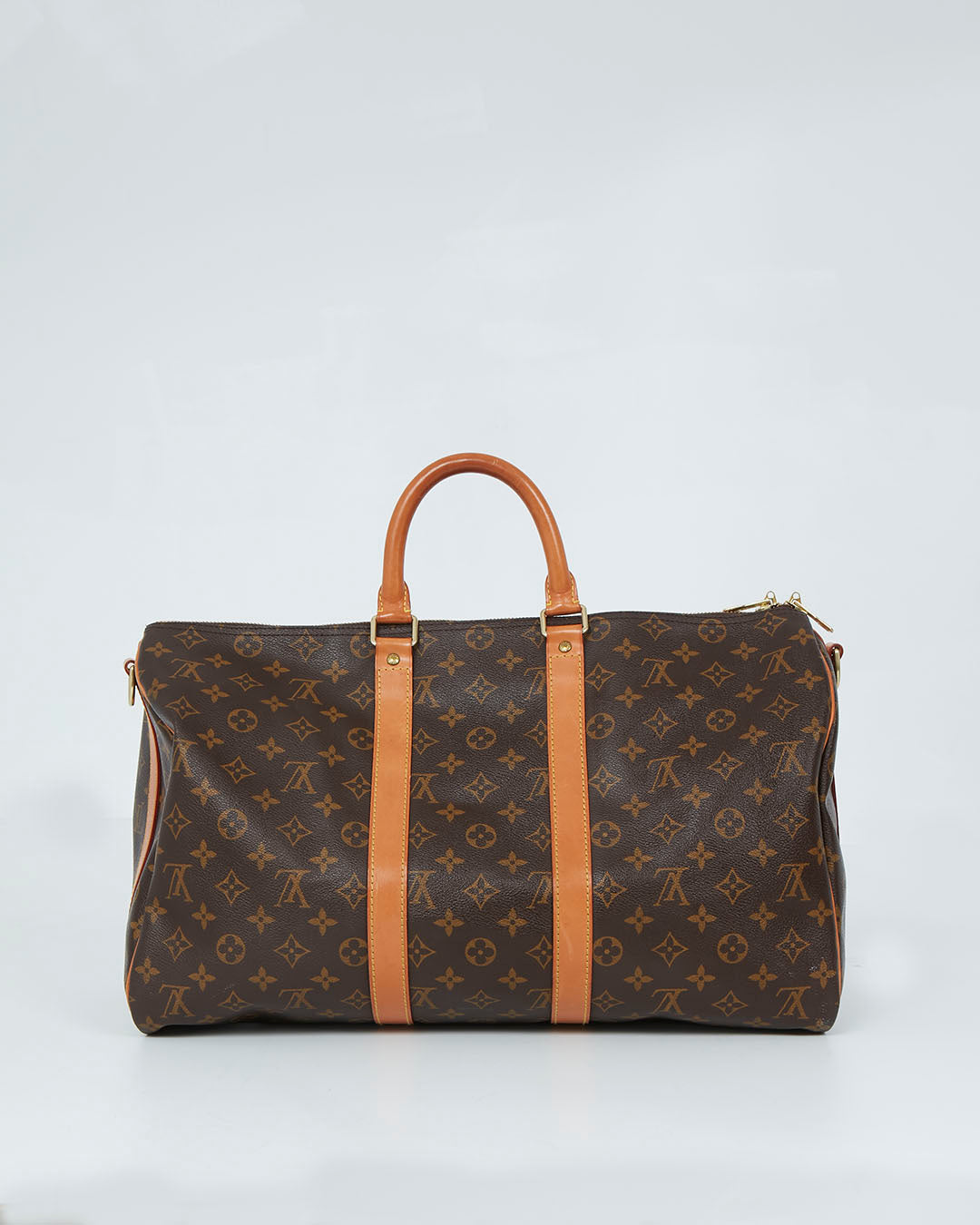 Louis Vuitton Monogram Canvas Keepall Bandouliere Bag 45