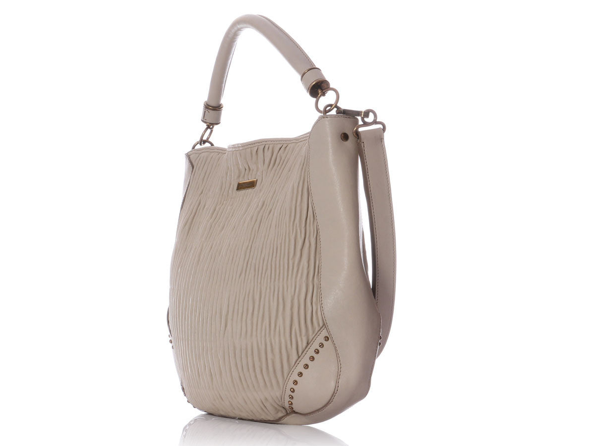 Burberry Taupe Handbags Hobo Bag - Rovelle Bags