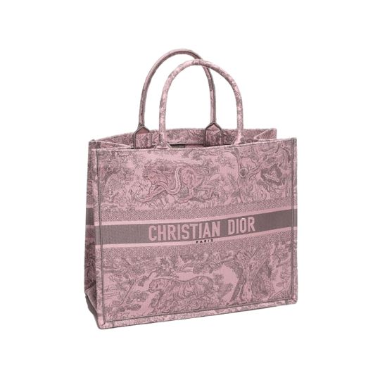 Dior Book Tote Canvas Tote