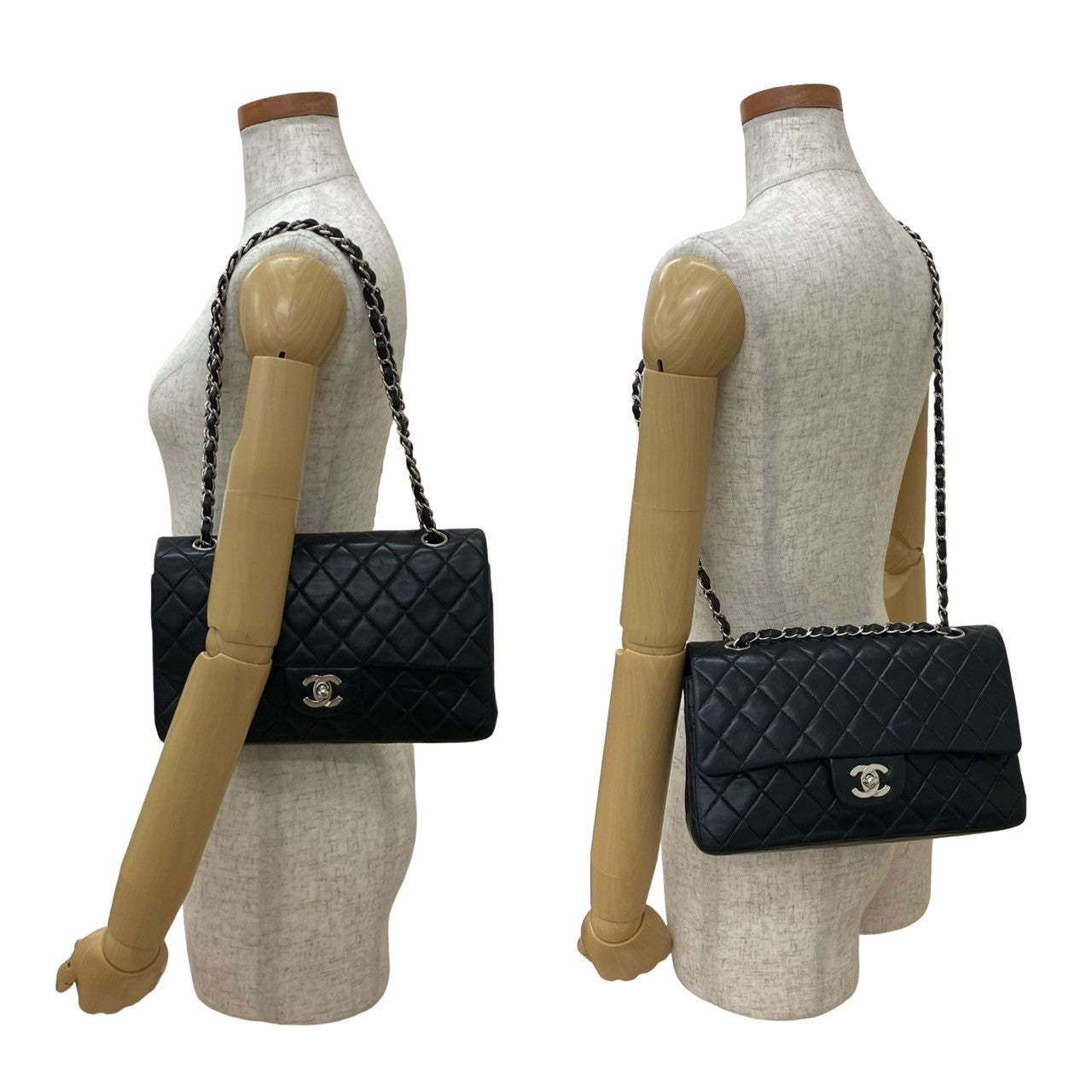 Chanel Matelassé Lambskin Leather Shoulder Bag - Rovelle Bags