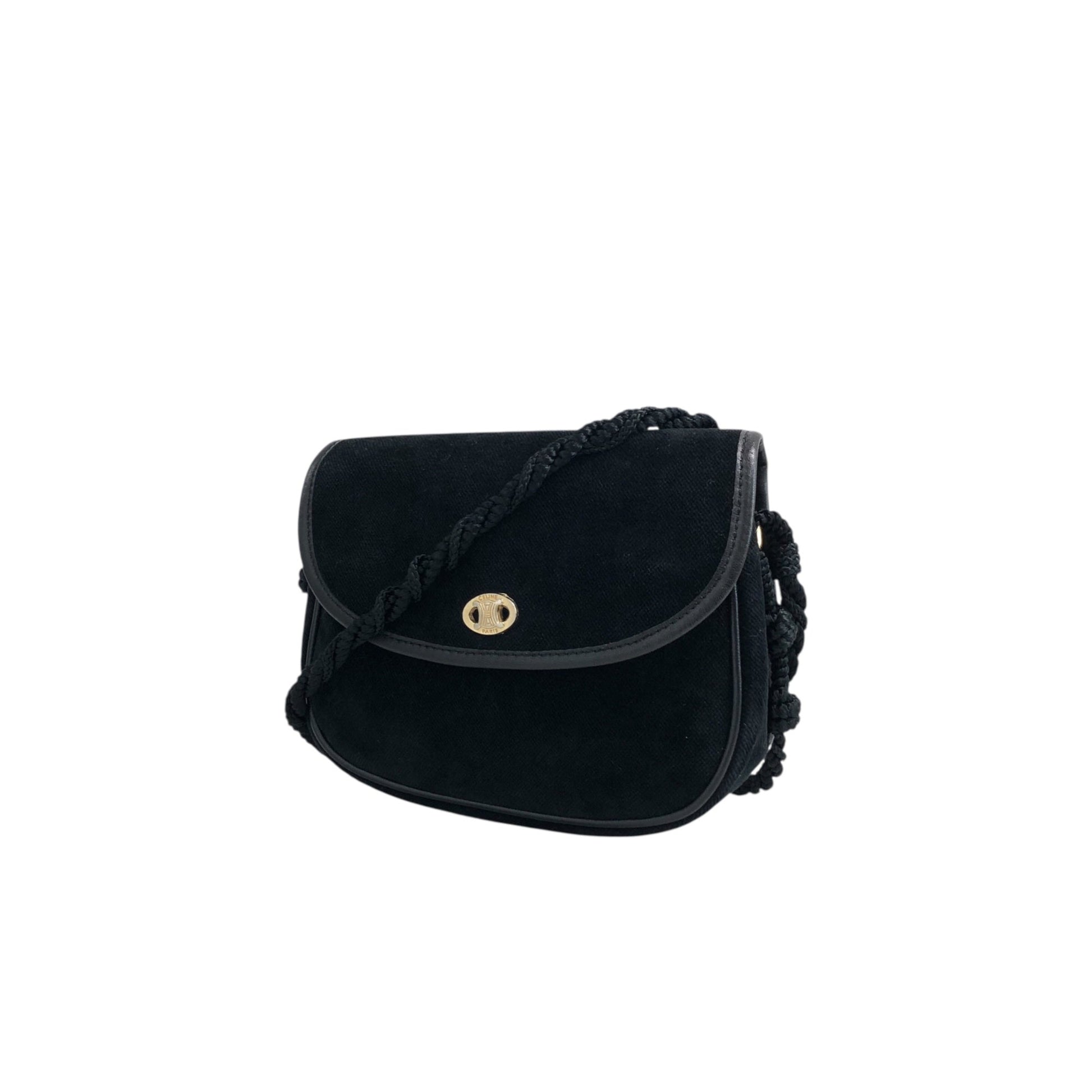 CELINE Small Shoulder bag Black p8xbtw