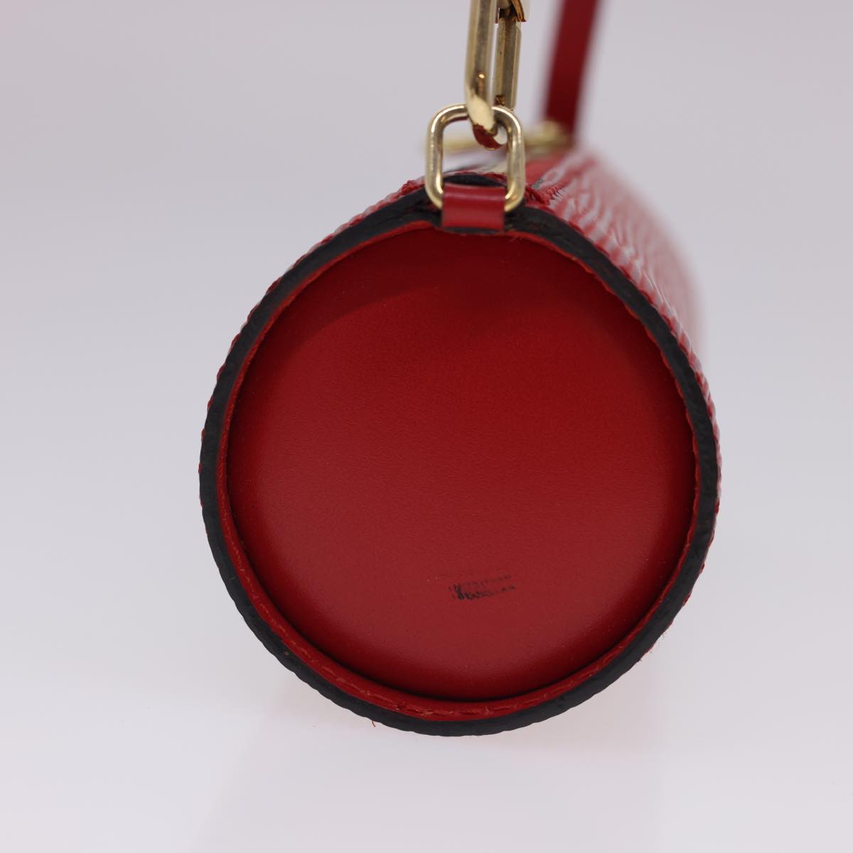 LOUIS VUITTON Epi Soufflot Pouch Accessory Pouch Red LV tb612