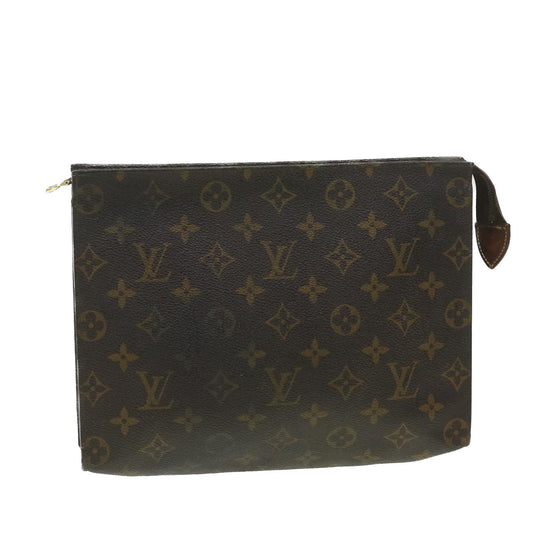 LOUIS VUITTON Monogram Poche Toilette 26 Pouch M47542 LV Auth th3473