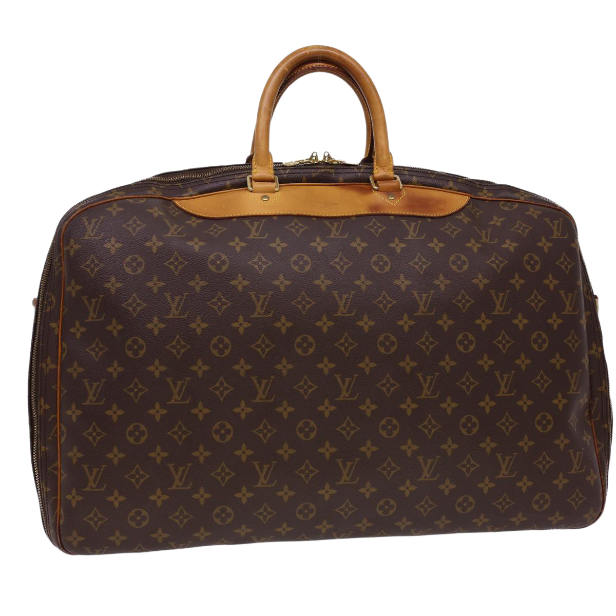 LOUIS VUITTON Monogram Alize 2 Posh Boston Bag M41392 LV th3534