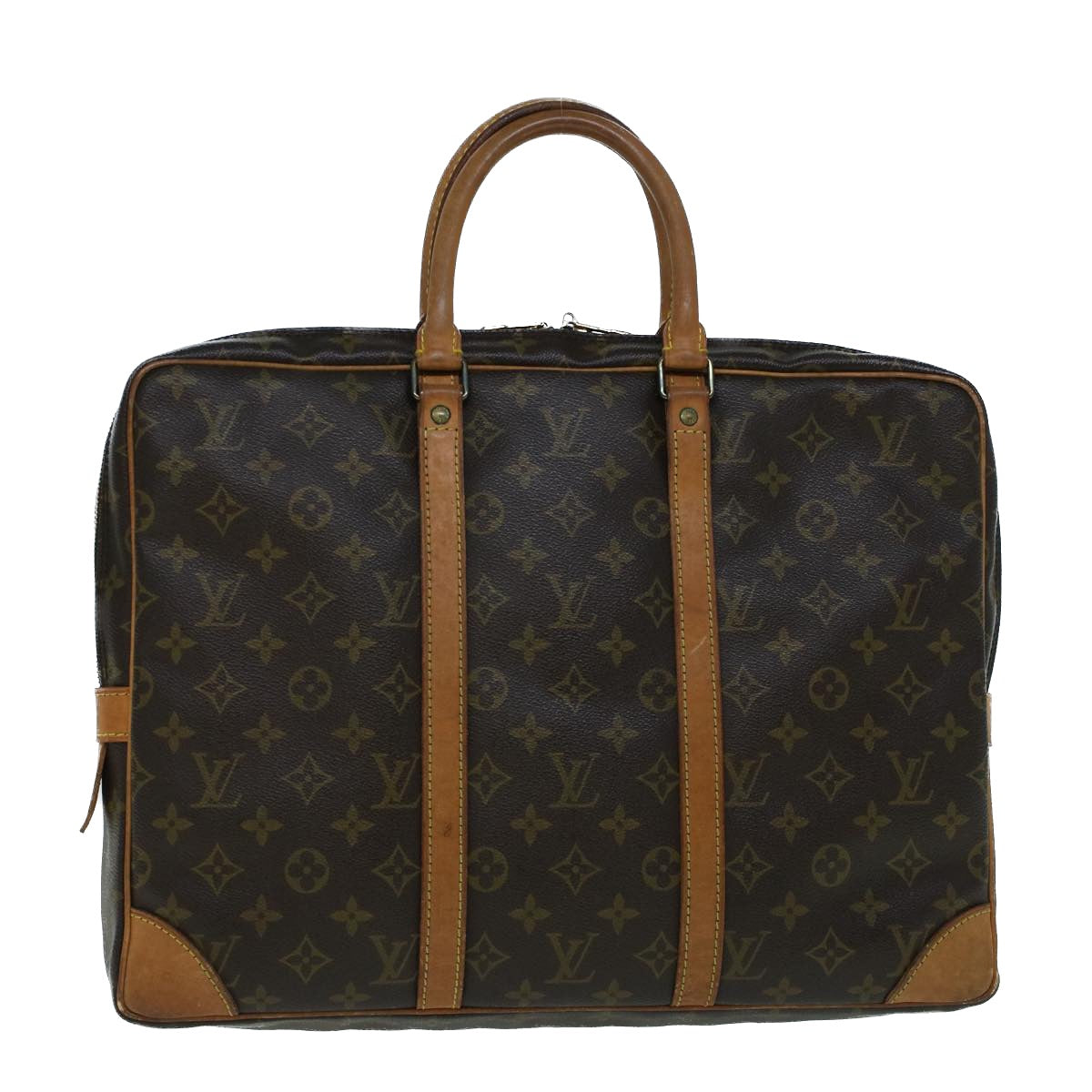 LOUIS VUITTON Monogram Porte Documents Voyage Business Bag M53361 LV Auth th4121