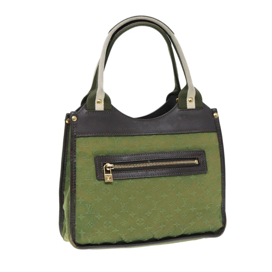 LOUIS VUITTON Monogram Mini Sac Catline Hand Bag TST Khaki M92327 LV Auth th5235
