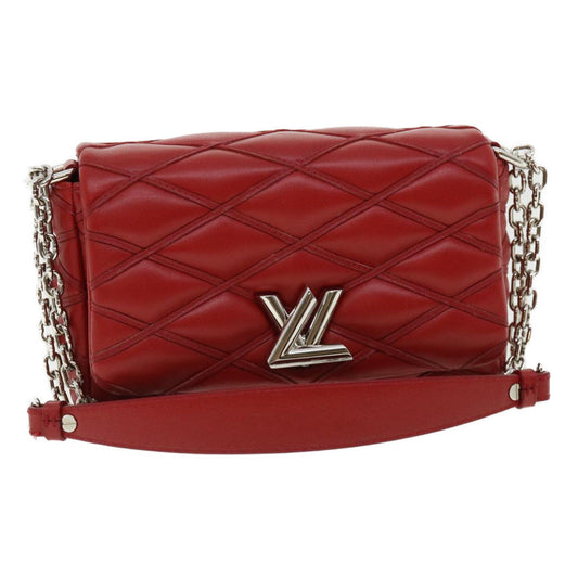 LOUIS VUITTON Martage GO-14MINI Chain Shoulder Bag Red M51000 LV 25727A