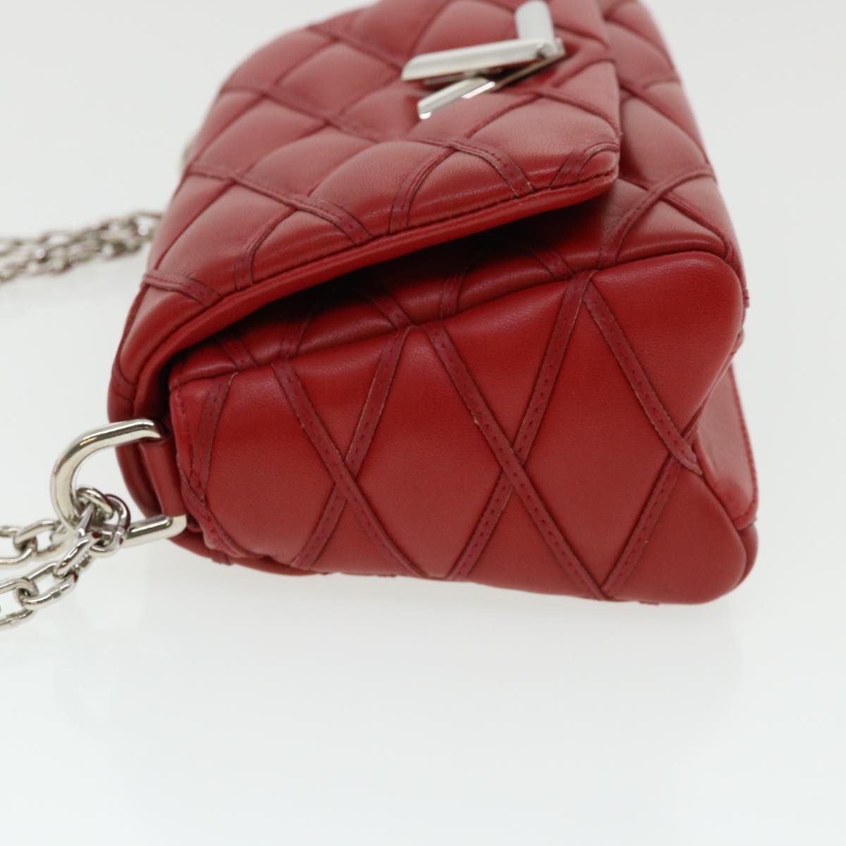 LOUIS VUITTON Martage GO-14MINI Chain Shoulder Bag Red M51000 LV 25727A
