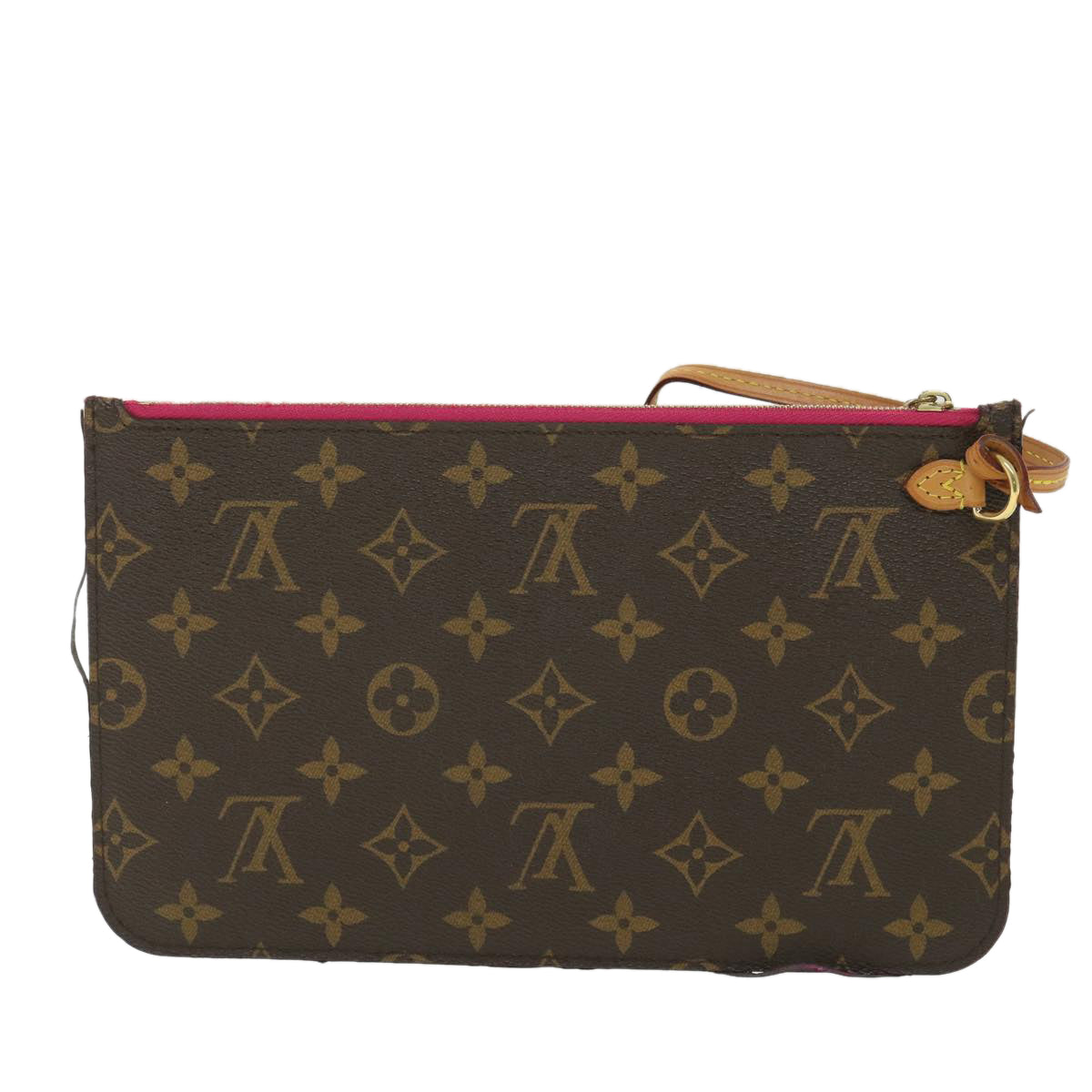 LOUIS VUITTON Monogram Neverfull MM Pouch Pouch LV Auth S104