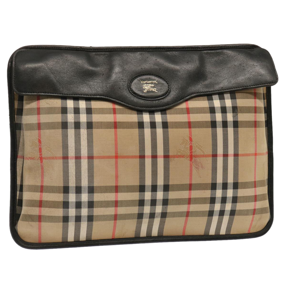 Burberry Check Clutch - Rovelle Bags
