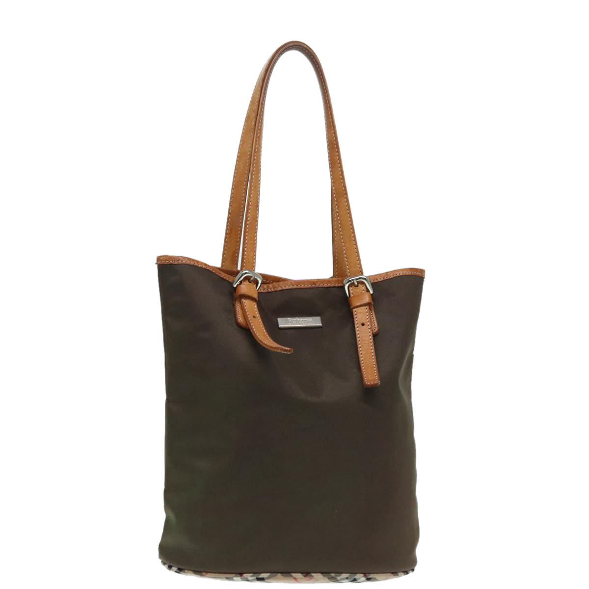 Burberry Check Tote - Rovelle Bags