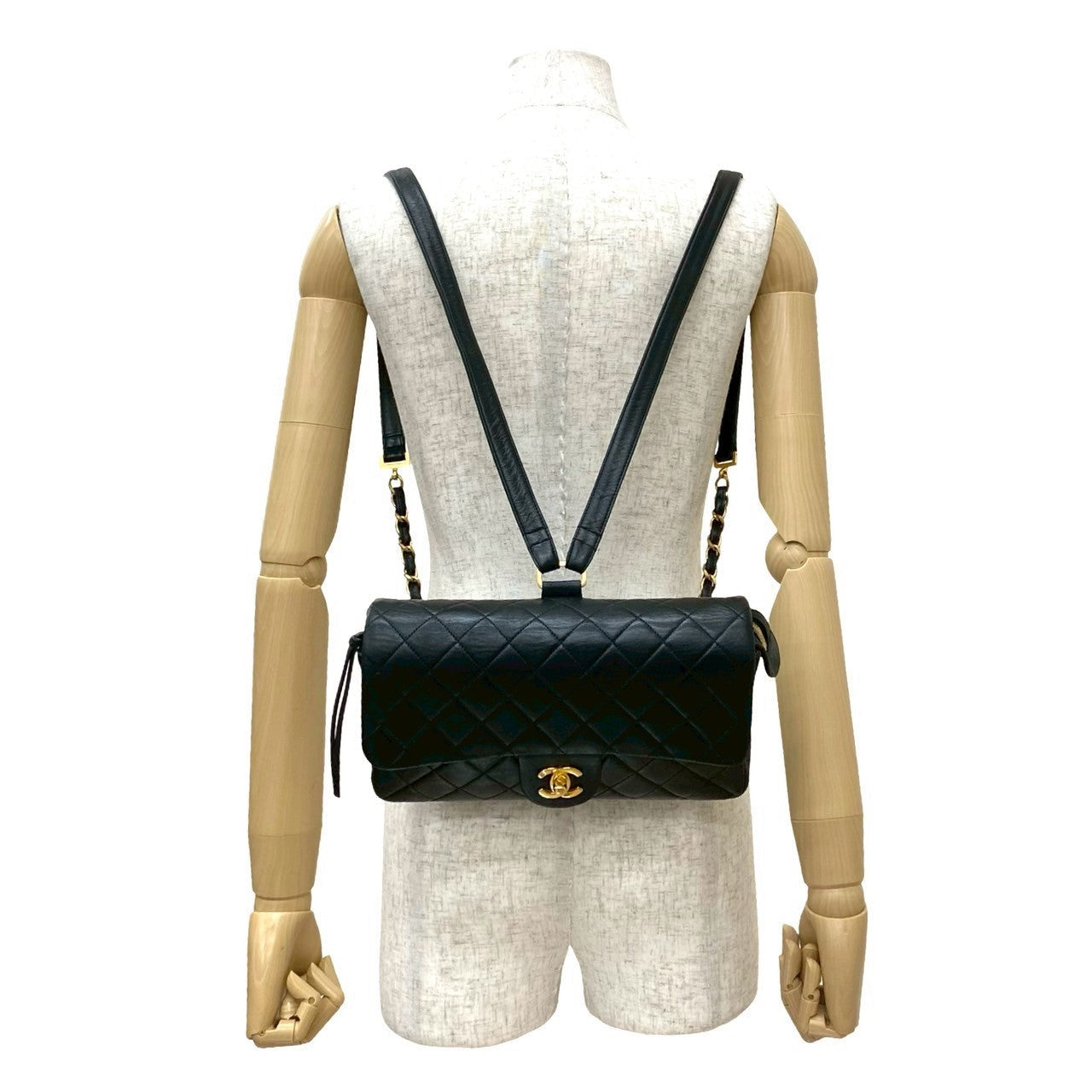 Chanel Matelassé Lambskin Leather Backpack - Rovelle Bags