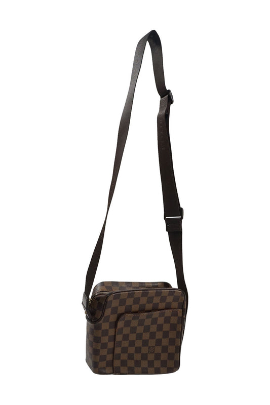 LOUIS VUITTON Damier Ebene Canvas Olav PM Messenger Bag