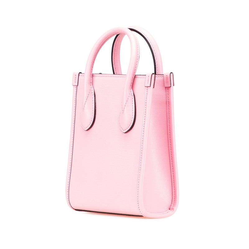 Gucci Ã— Bananya Leather 2way Handbag