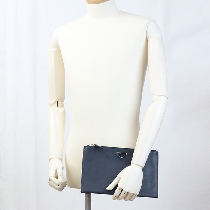 Prada Saffiano Clutch - Rovelle Bags