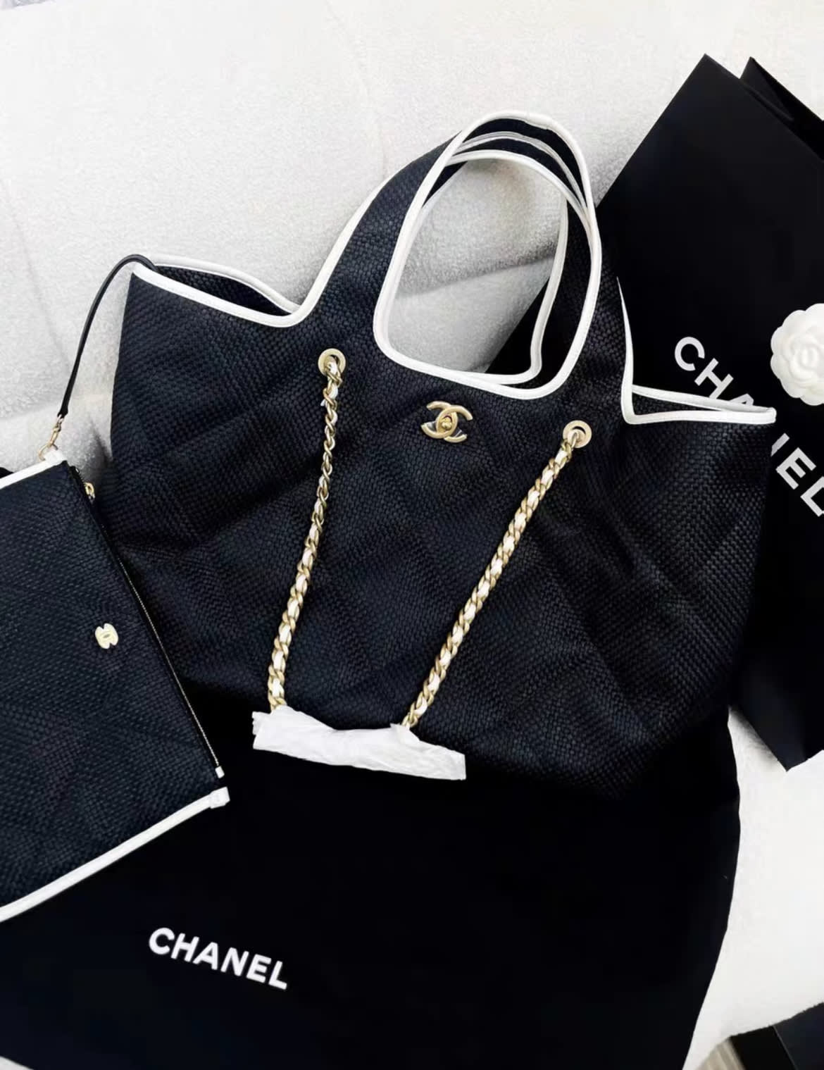 Chanel Shopping Tote Tote - Rovelle Bags