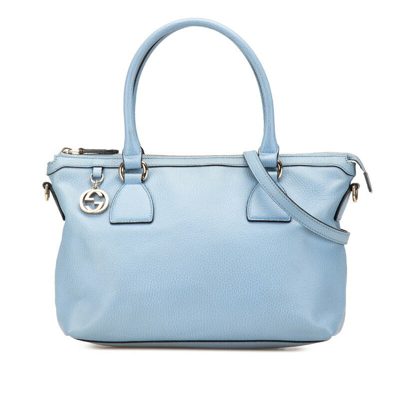 Gucci Interlocking G Leather 2way Bag