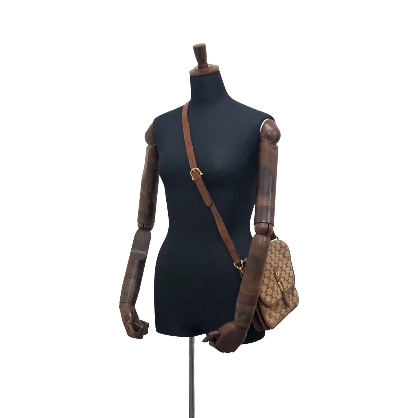 CELINE Shoulder bag Brown aimcin