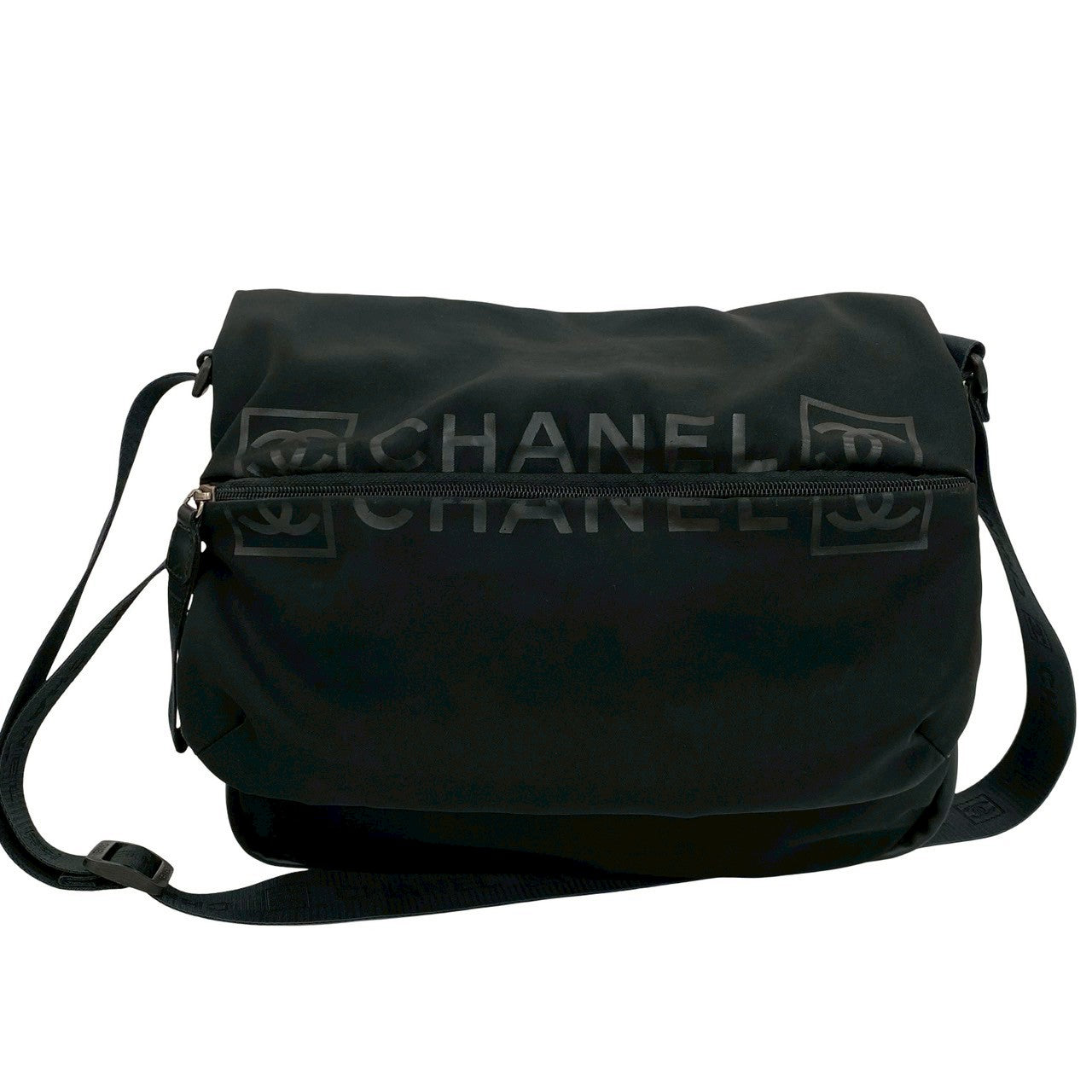 Chanel Nylon Rubber Shoulder Bag - Rovelle Bags