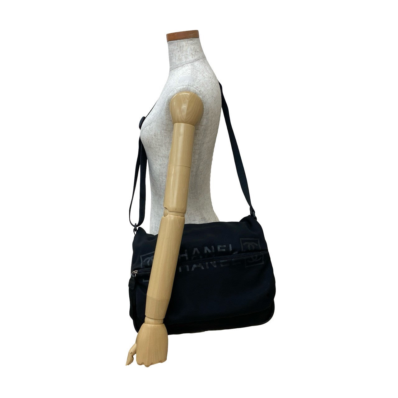 Chanel Nylon Rubber Shoulder Bag - Rovelle Bags