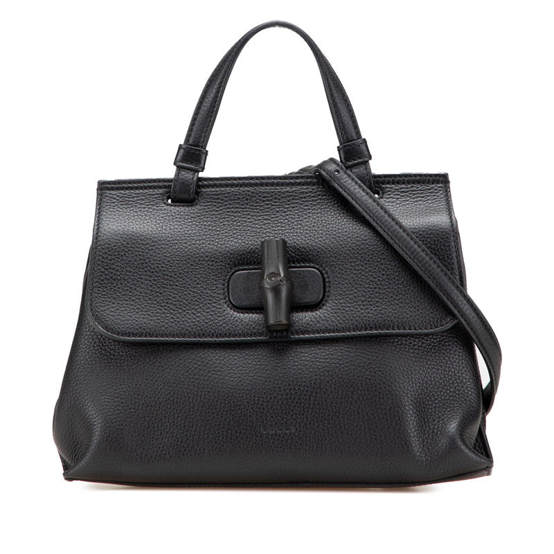 Gucci Bamboo Daily Leather 2way Bag