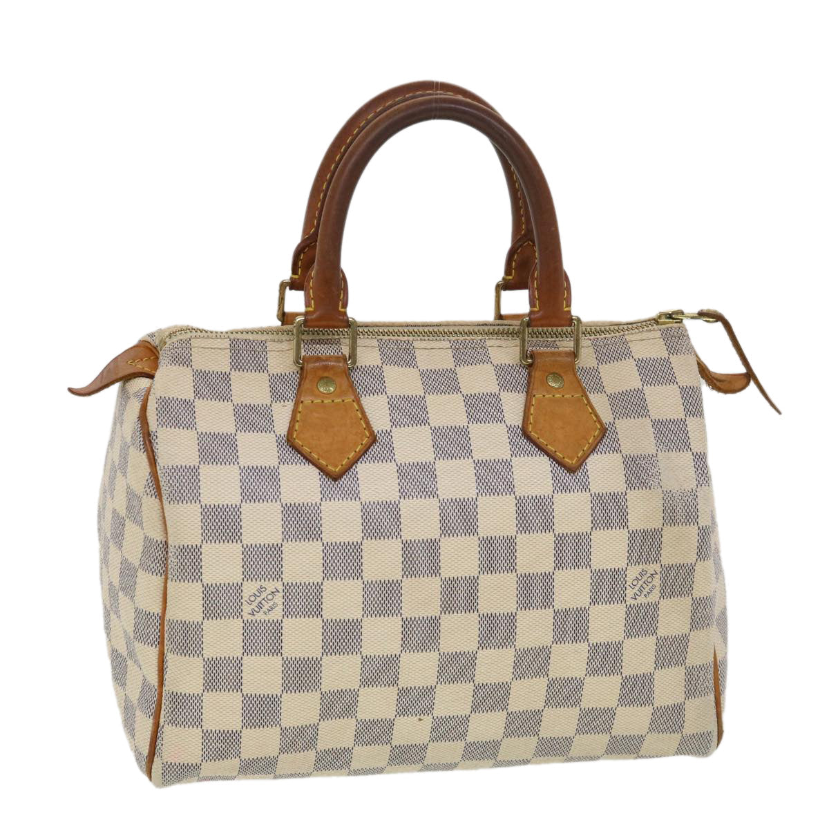 LOUIS VUITTON Damier Azur 25 Hand Bag N41534 LV yb064