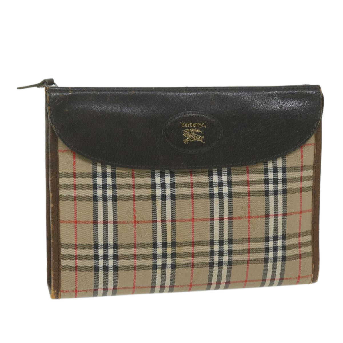 Burberry Check Clutch - Rovelle Bags
