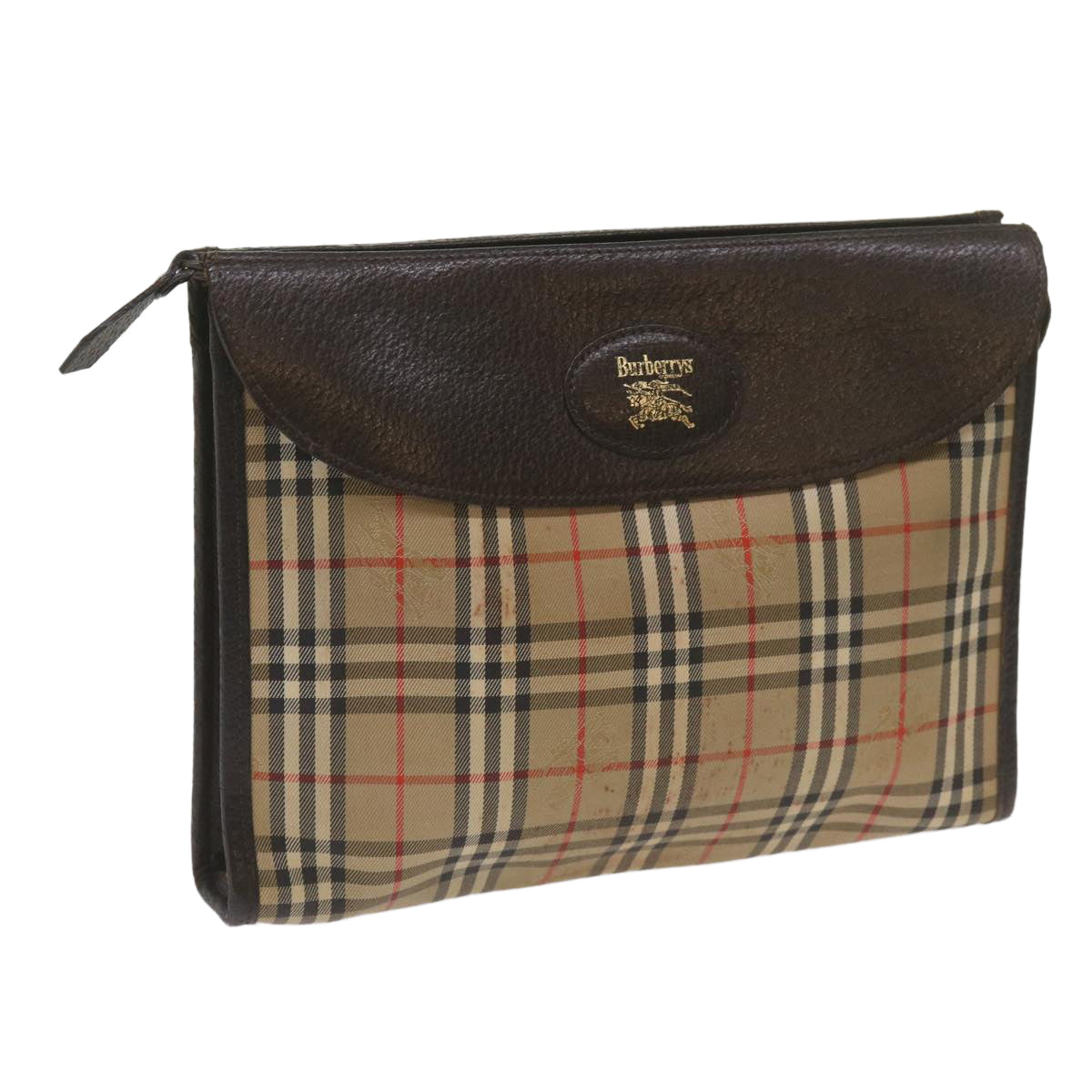 Burberry Check Clutch - Rovelle Bags