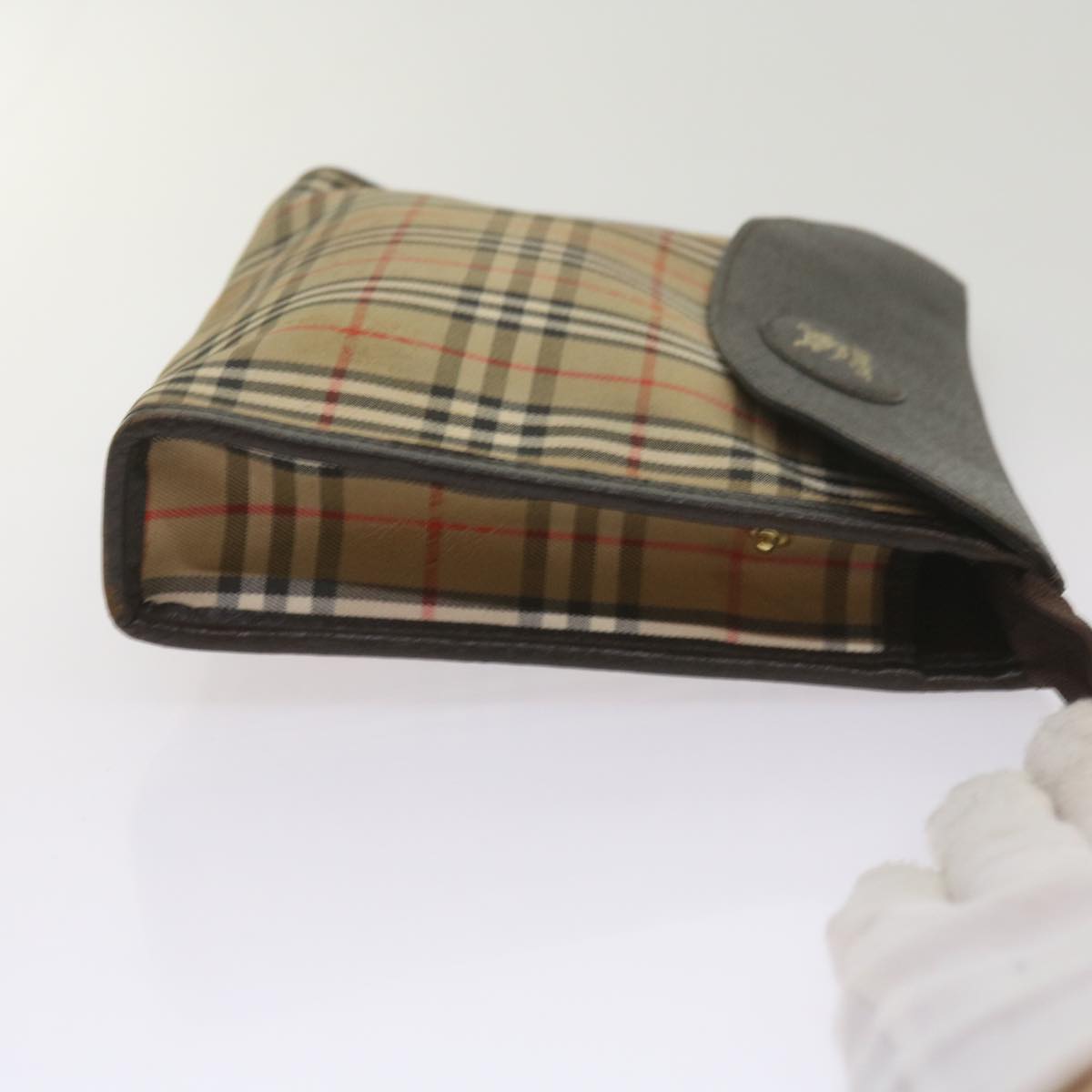 Burberry Check Clutch - Rovelle Bags