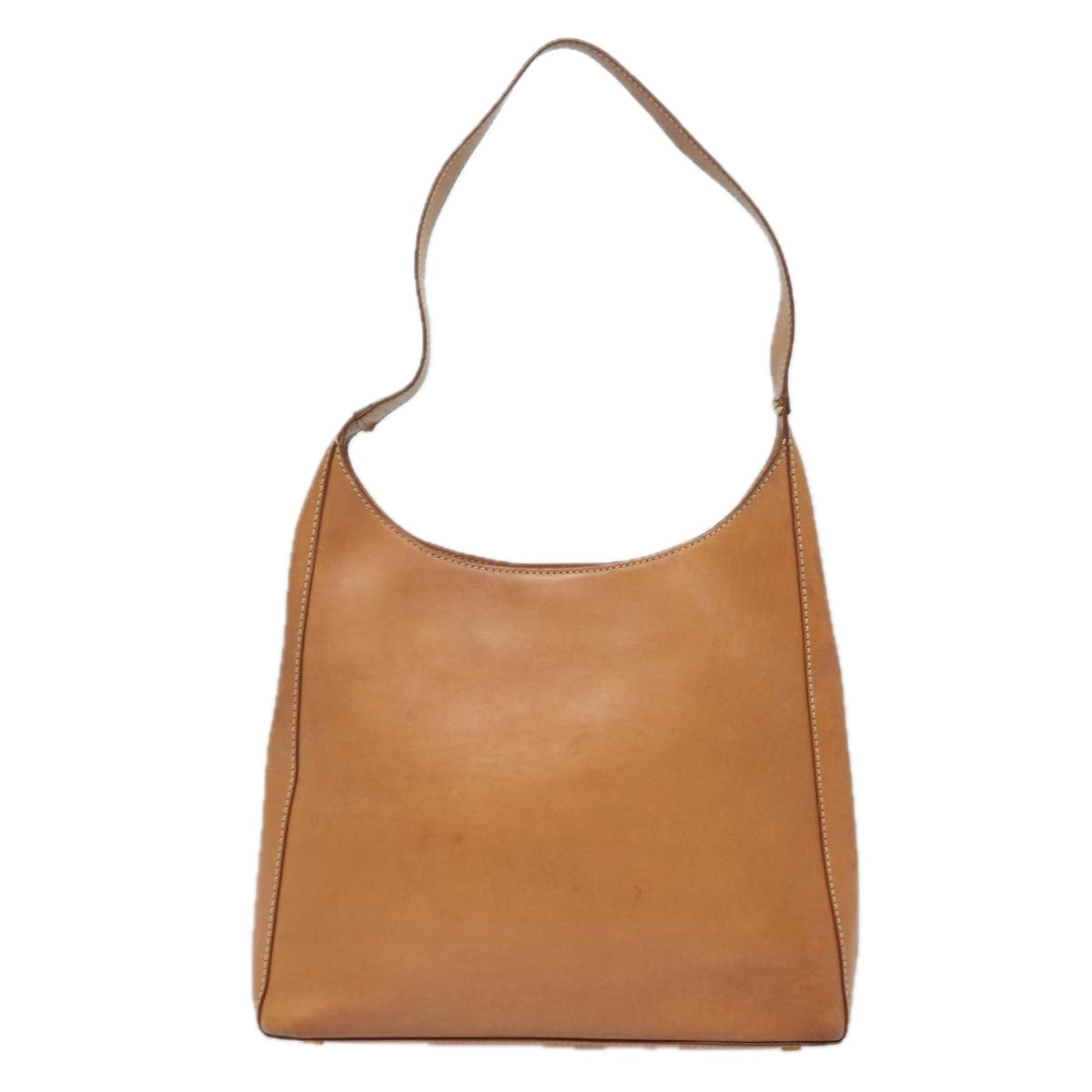 Luxury CELINE Shoulder Bag Leather Brown 13583