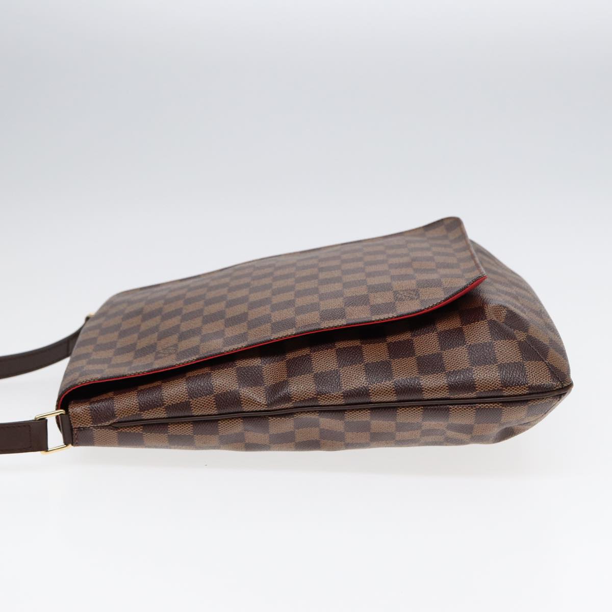 LOUIS VUITTON Damier Ebene Musette Shoulder Bag N51302 LV Auth yk14306