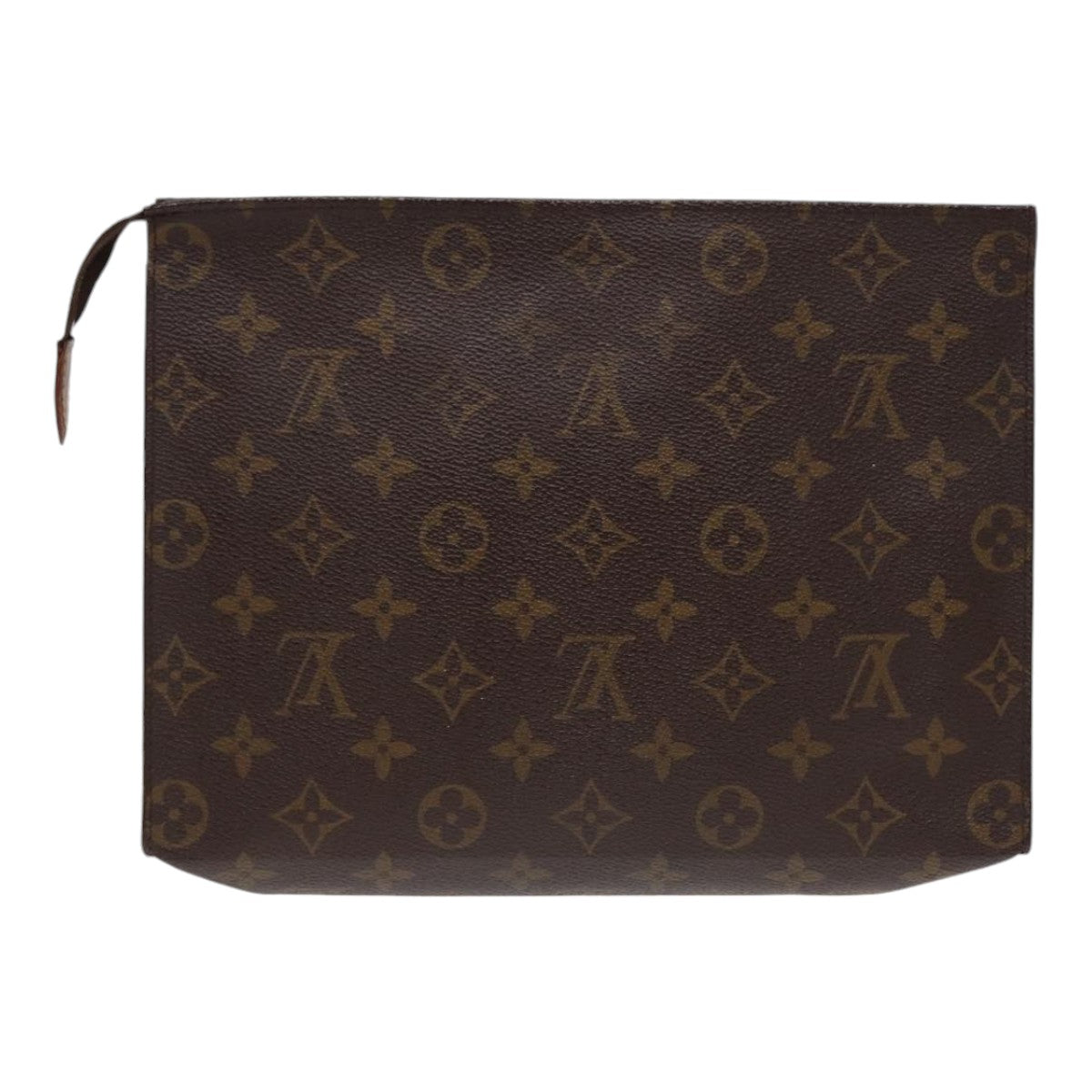LOUIS VUITTON Monogram Poche Toilette 26 Pouch M47542 LV Auth yk14389