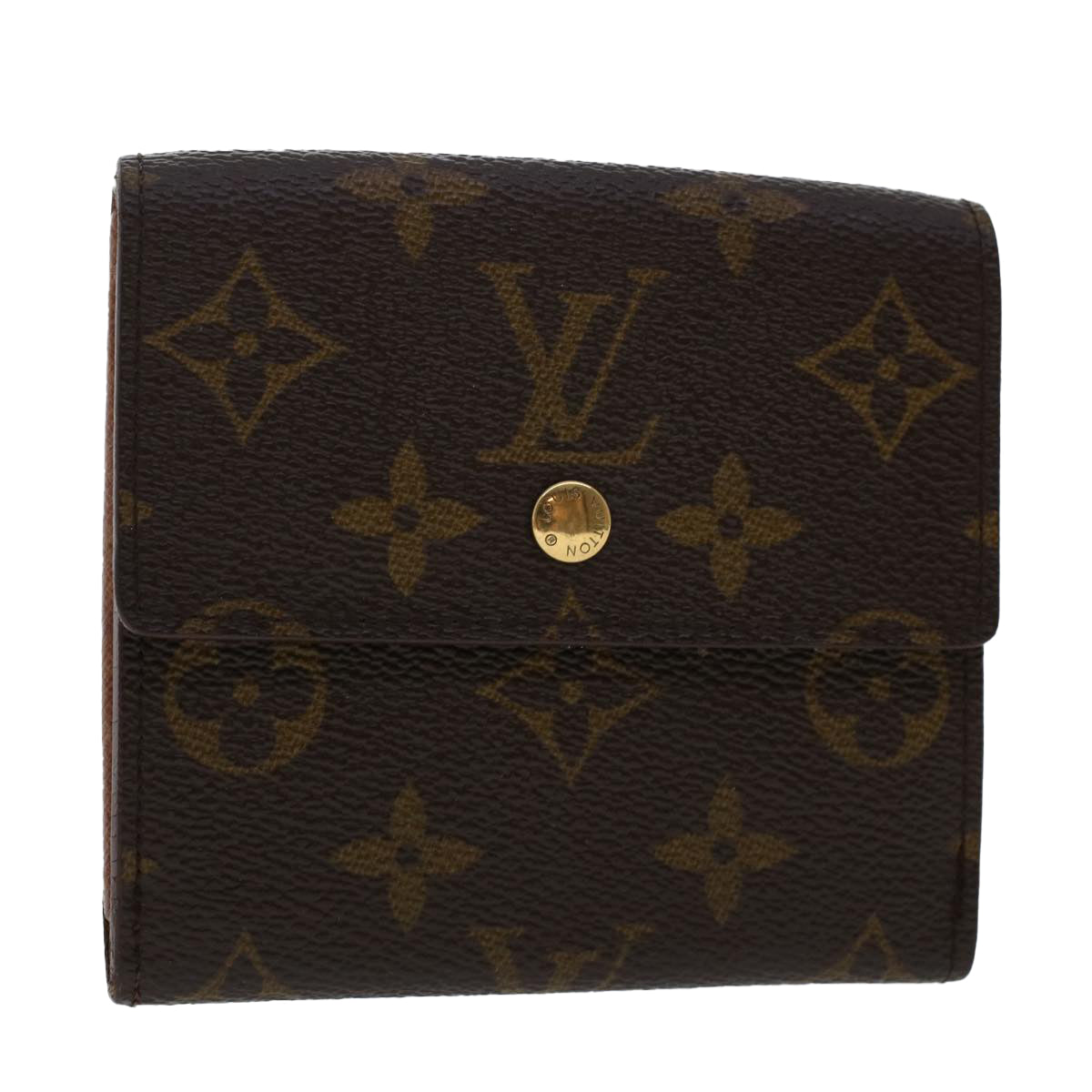 LOUIS VUITTON Monogram Porte Monnaie Bier Cartes Crdit M61652 LV yk7745