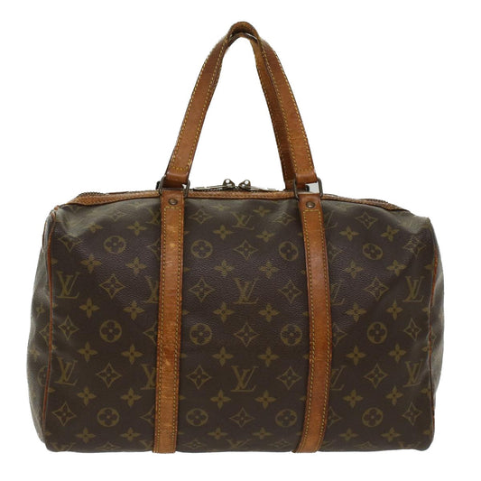 LOUIS VUITTON Monogram Sac Souple 35 Boston Bag M41626 LV yk7965
