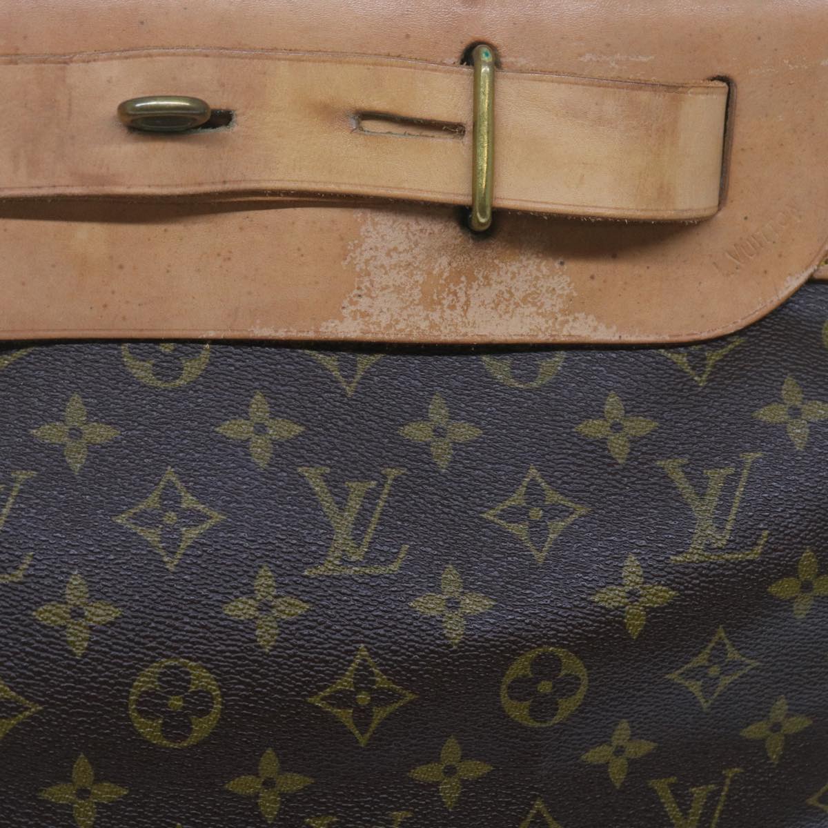 LOUIS VUITTON Monogram Steamer Bag Boston Bag M41126 LV Auth yk9957