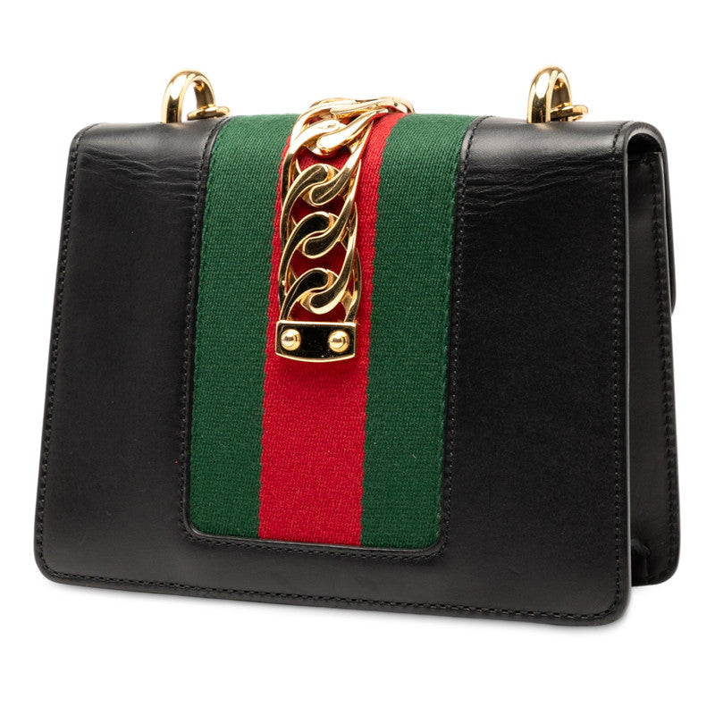 Gucci Sylvie Leather Shoulder Bag