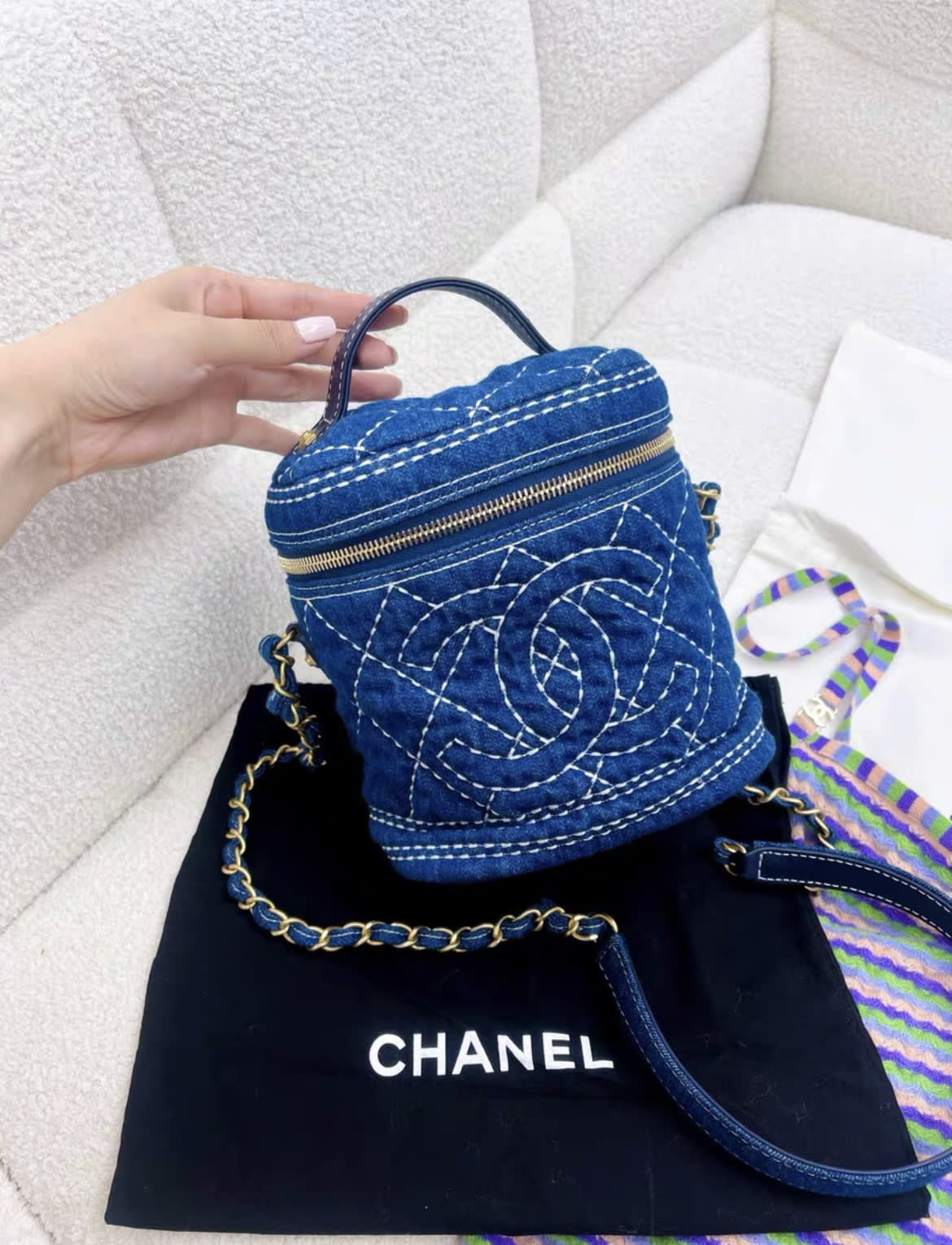 Chanel Vanity Clutch - Rovelle Bags