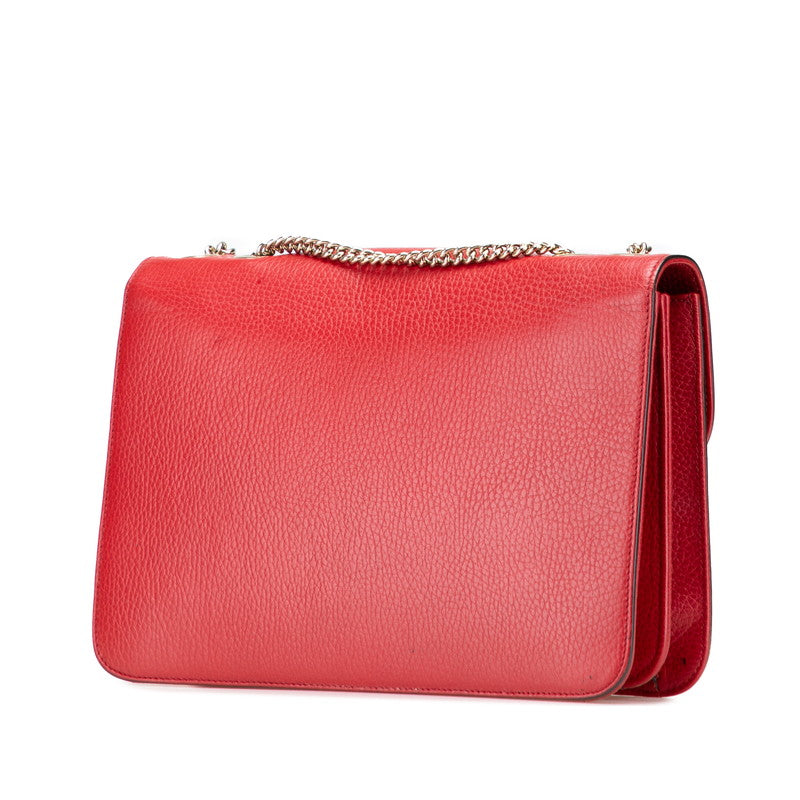 Gucci Interlocking G Leather Shoulder Bag