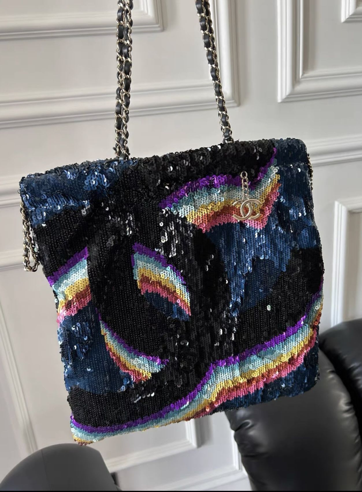 Chanel Luxury Leather Tote Bag Style 5